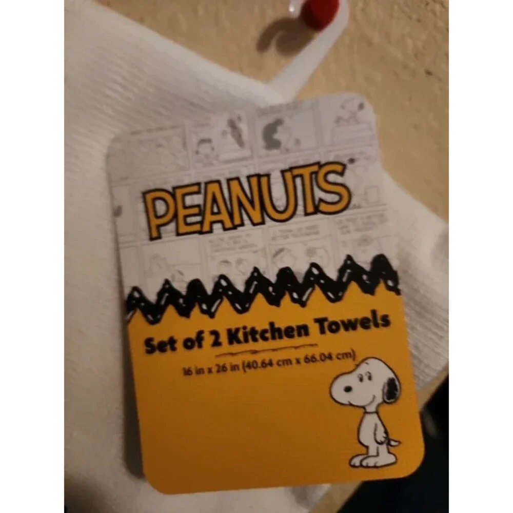 Peanuts Snoopy Kitchen Towels Set of 2